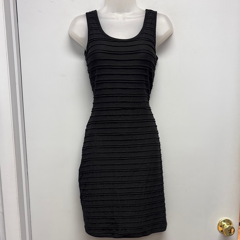 Toad & Co SAMBA FLOW Black Tank Dress